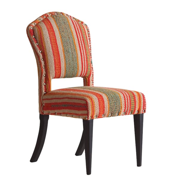 Chaise de salle à manger Bacall Jnr Andean Green/Pink/Orange | Andr... - vue principale | REMO-HOME