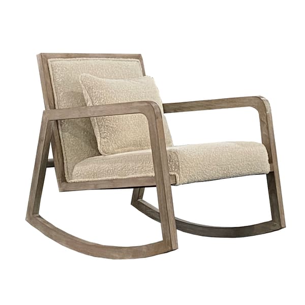 Fauteuil Jed Rocking White | Andrew Martin - vue principale | REMO-HOME