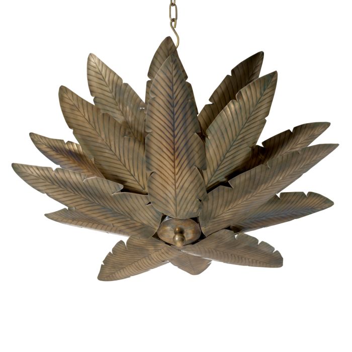 Lustre doré en laiton vieilli | Eichholtz Varano