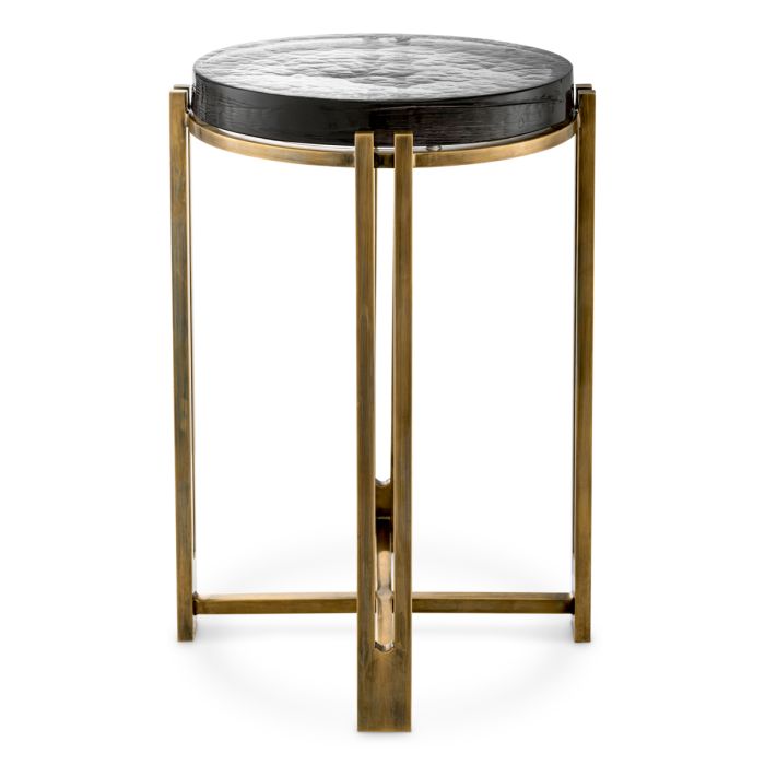 Table d'appoint dorée en verre soufflé | Eichholtz Claremont