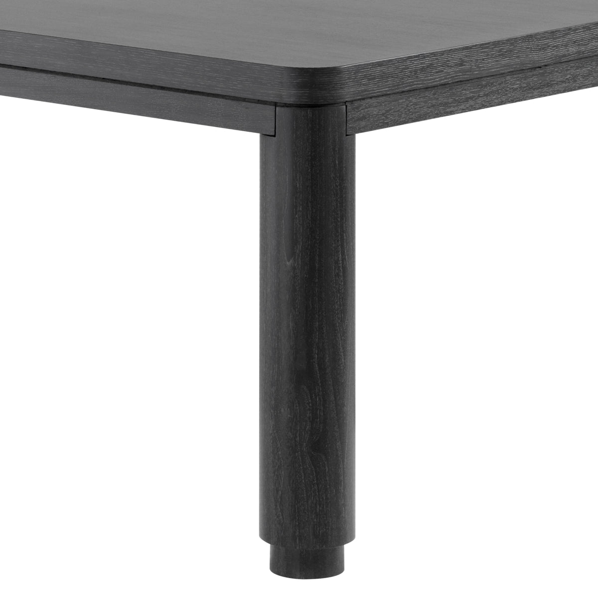 Table de salle à manger en placage chêne gris charbon | Eichholtz Atelier L - vue d'ambiance | REMO-HOME
