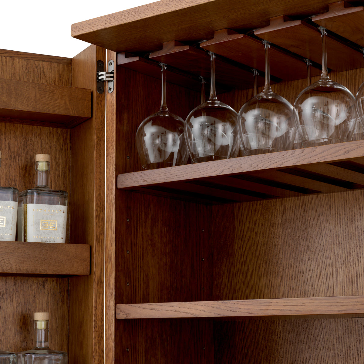 Buffet en placage chêne caramel | Eichholtz Borchard - vue d'ambiance | REMO-HOME