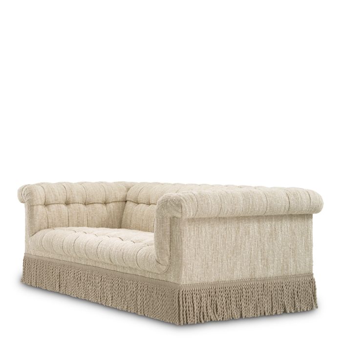 Canapé 2-3 places bouclé beige | Eichholtz Dorantes