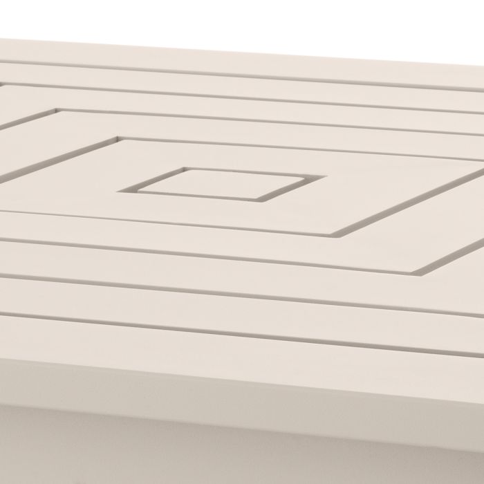 Table basse extérieur en métal sable | Eichholtz Vistamar