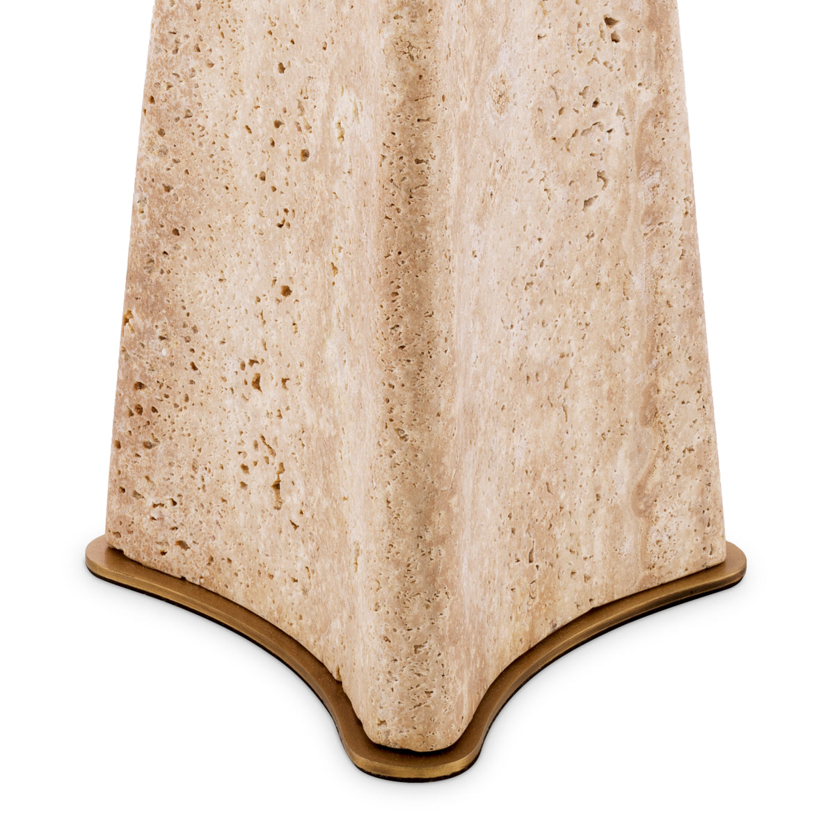 Lampe de table en travertin avec abat-jour | Eichholtz Benson - vue d'ambiance | REMO-HOME