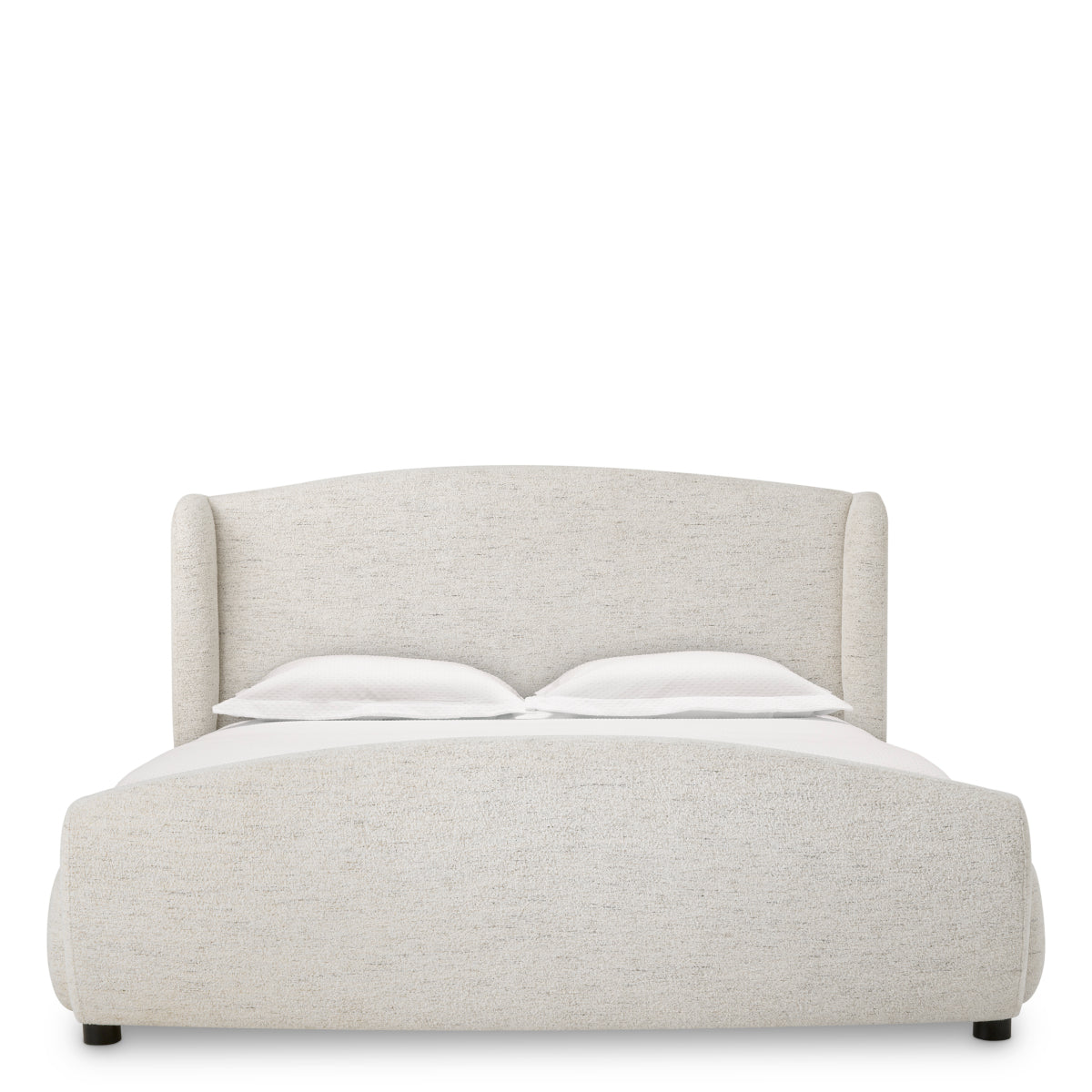 Cadre de lit en coquillage blanc casse | Eichholtz Mellory - vue d'ambiance | REMO-HOME