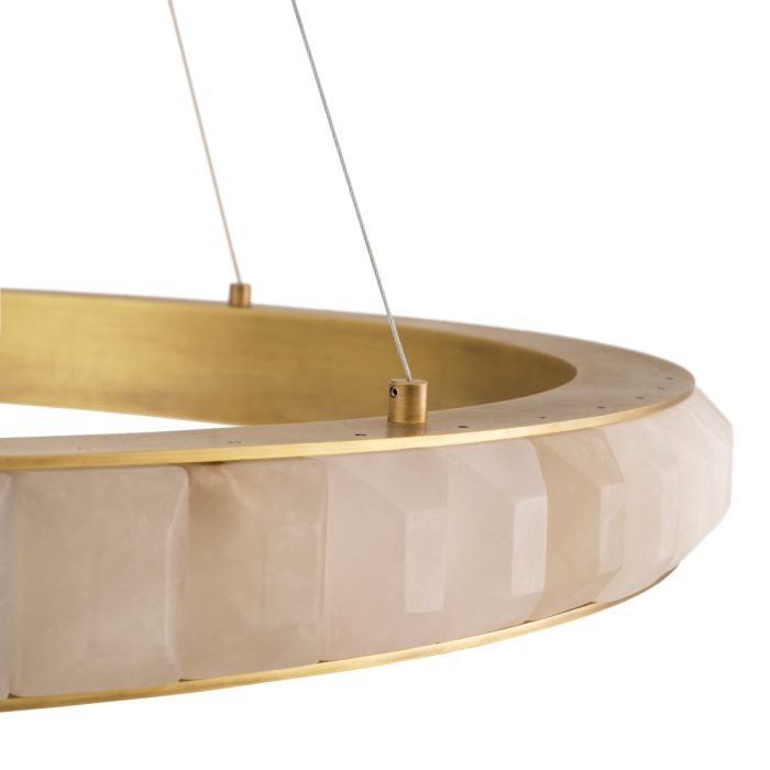 Lustre doré en albâtre | Eichholtz Cabildo