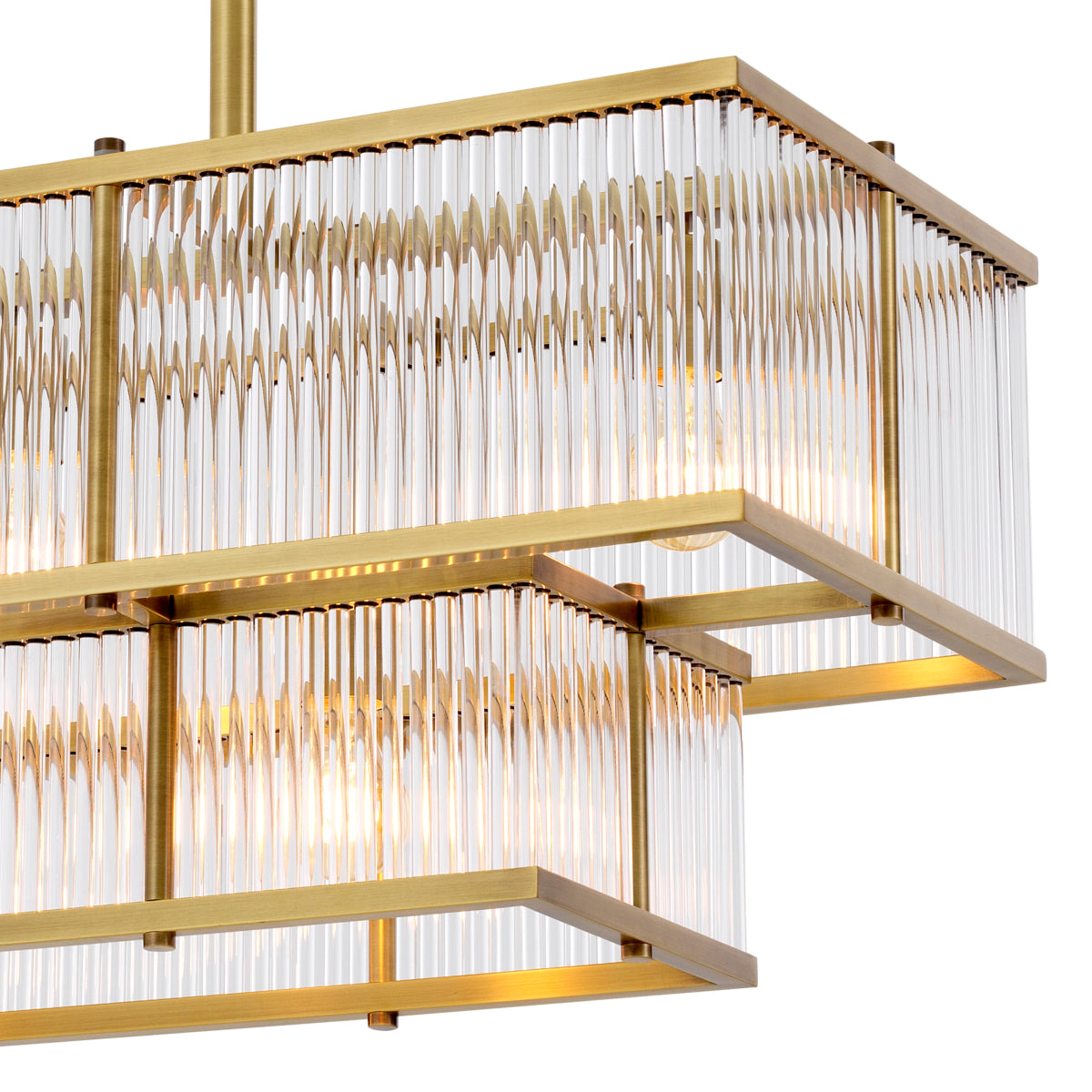 Chandelier en laiton antique | Eichholtz Le Marais - vue d'ambiance | REMO-HOME