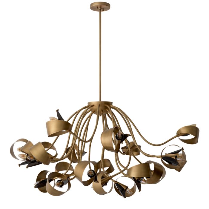 Lustre doré en laiton | Eichholtz Corrientes