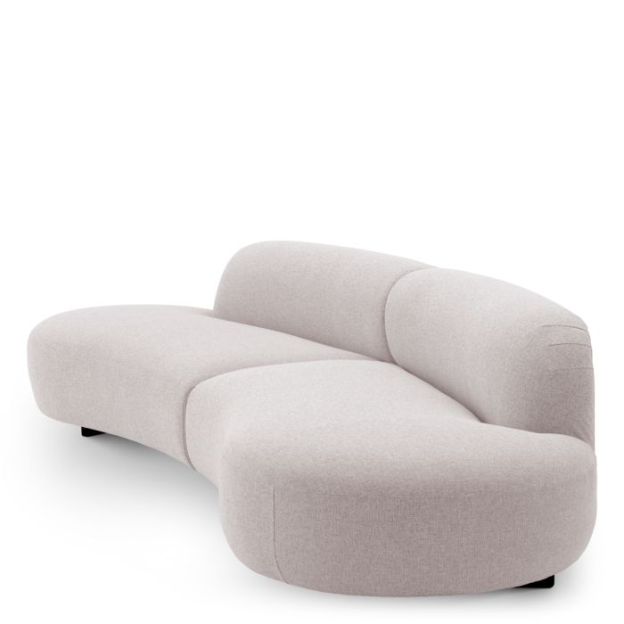 Canapé d'extérieur modulable 4-5 places gris | Eichholtz Bjorn S