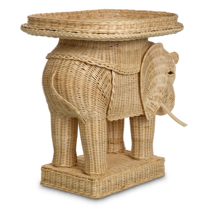 Table d'appoint en rotin | Eichholtz Elephant