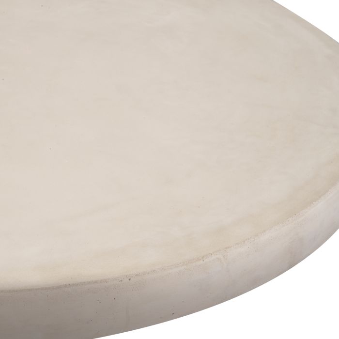 Table basse extérieur en béton crème | Eichholtz Cleon