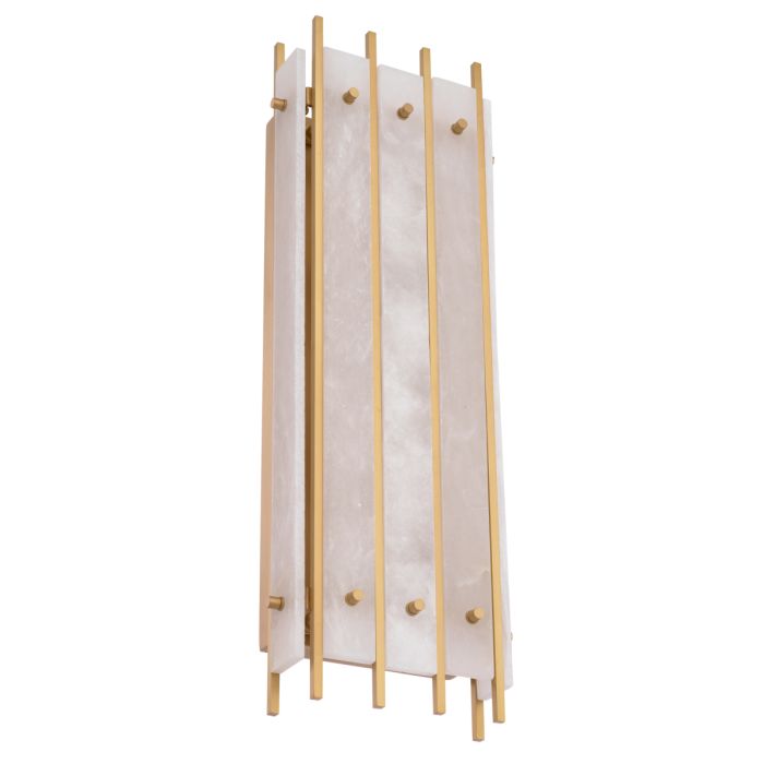 Applique murale dorée en albâtre | Eichholtz Sparks L