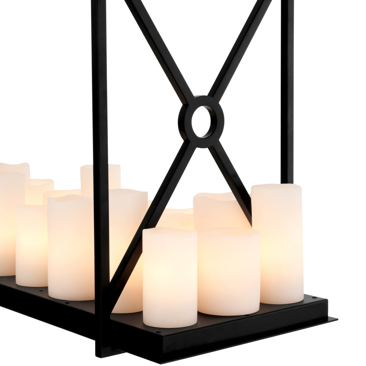 Chandelier finition noire | Eichholtz Commodore - vue d'ambiance | REMO-HOME