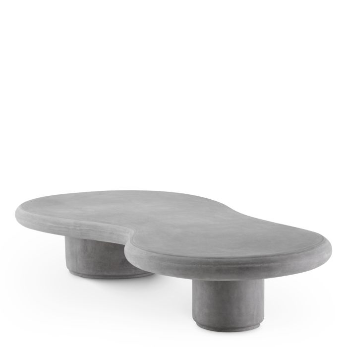 Table basse extérieur en béton gris | Eichholtz Erato