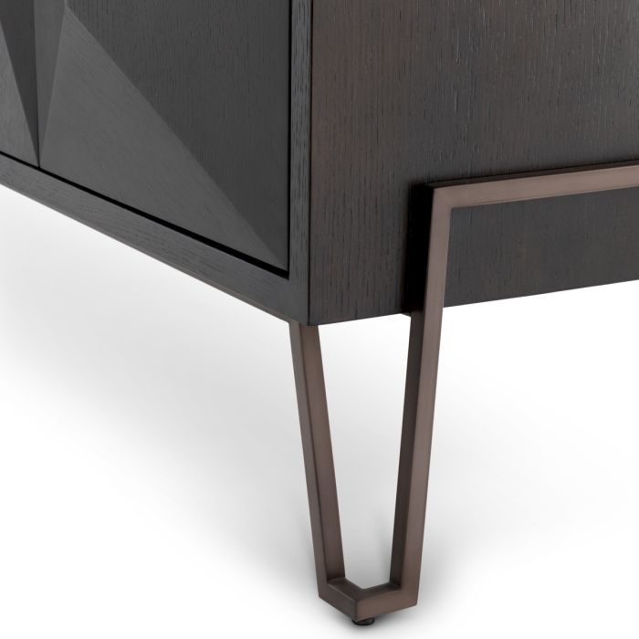 Buffet en chêne gris anthracite | Eichholtz Highland