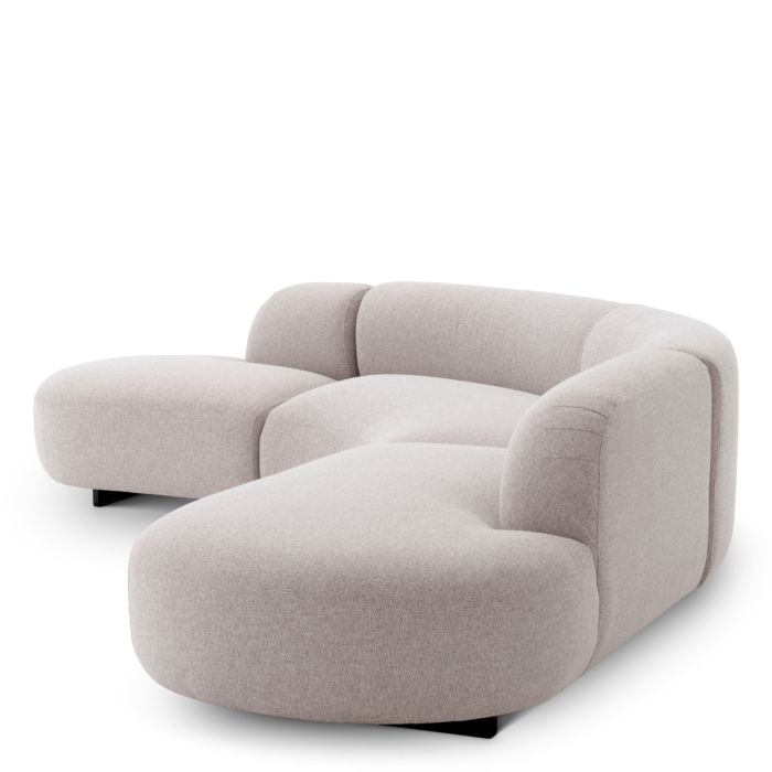 Canapé d'extérieur modulable 5-6 places gris | Eichholtz Bjorn L