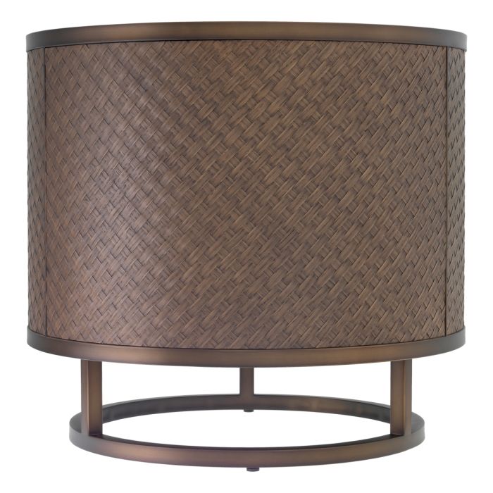 Table d'appoint en chêne tressé | Eichholtz Napa Valley