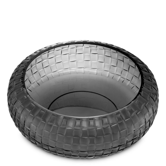 Vide poche verre soufflé gris | Eichholtz Varese