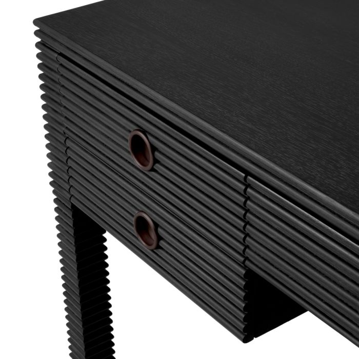 Bureau en chêne gris anthracite | Eichholtz Dimitrios