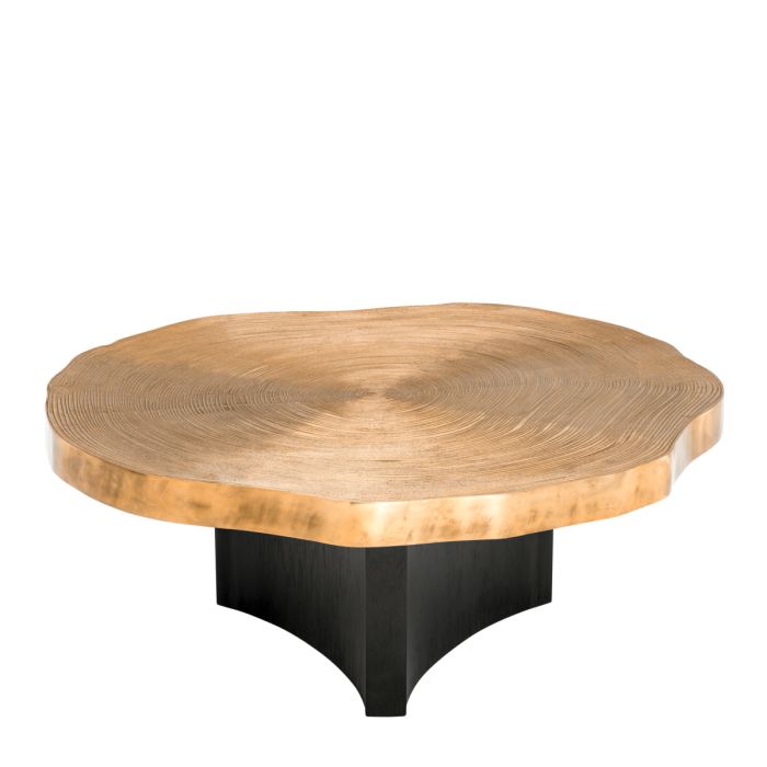 Table basse en laiton dorée (lot de 2) | Eichholtz Oaks