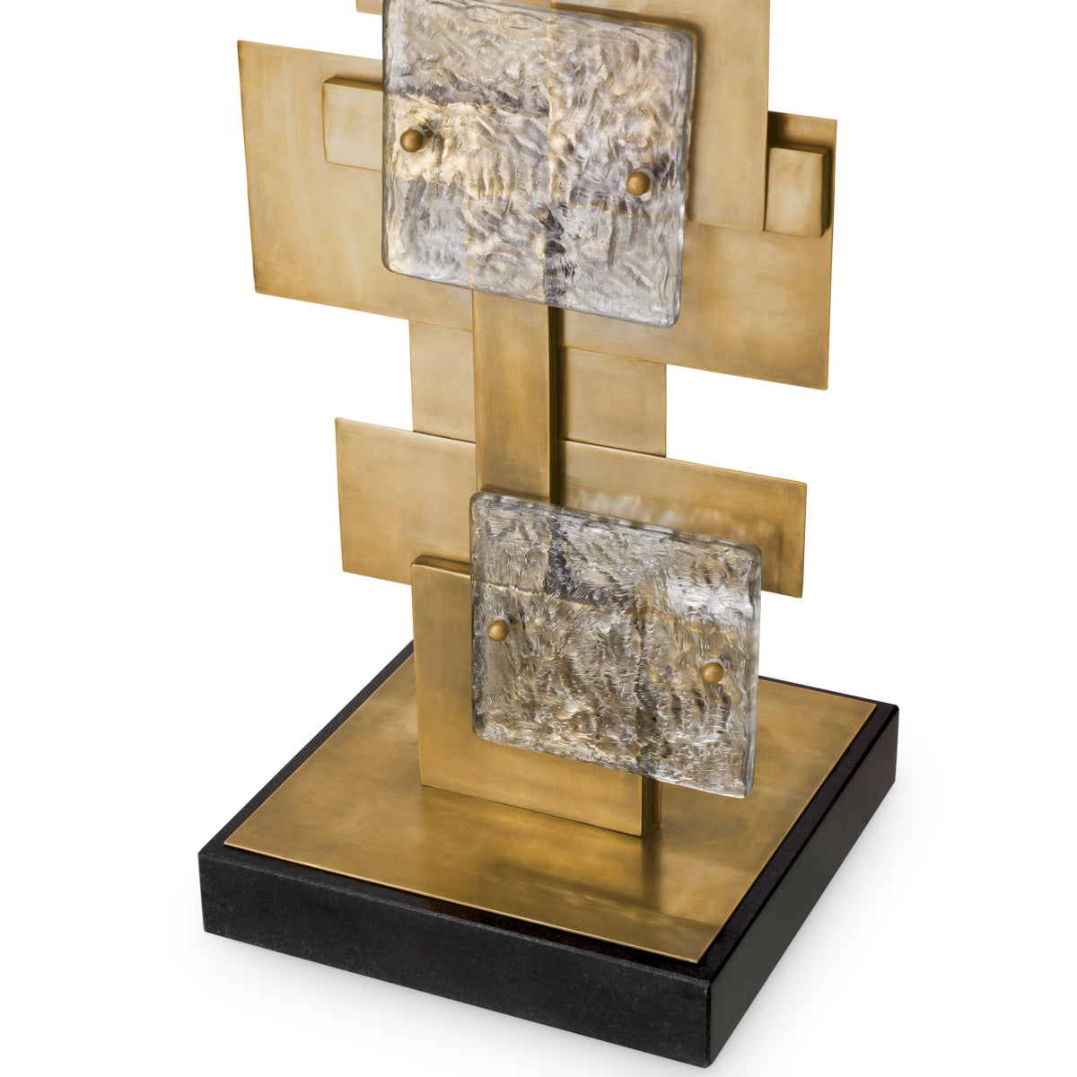 Lampe debout en laiton vintage | Eichholtz Langham - vue d'ambiance | REMO-HOME