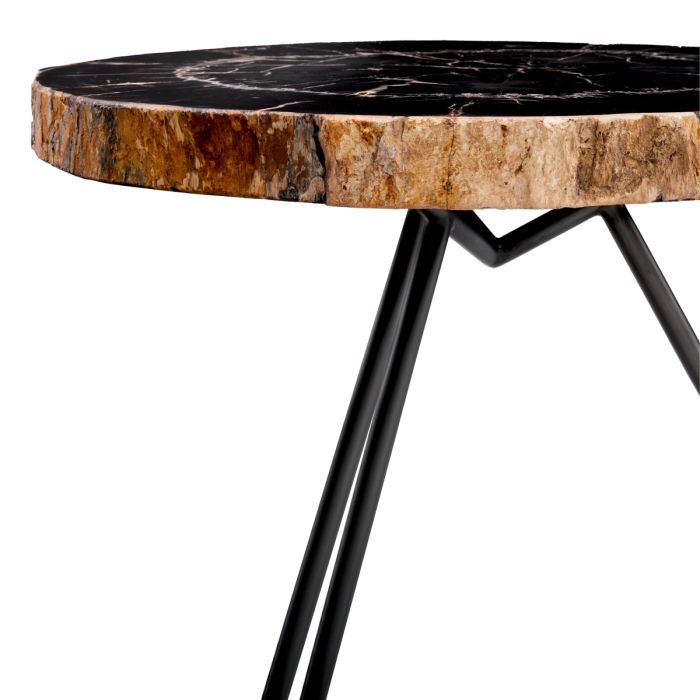 Table basse en bois pétrifié (lot de 3) | Eichholtz De Soto