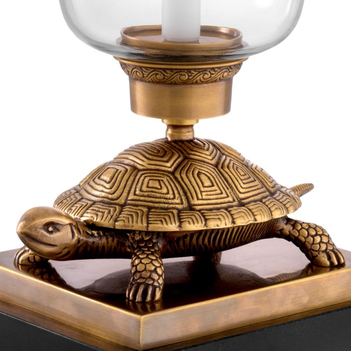 Photophore doré en granit | Eichholtz Tortoise