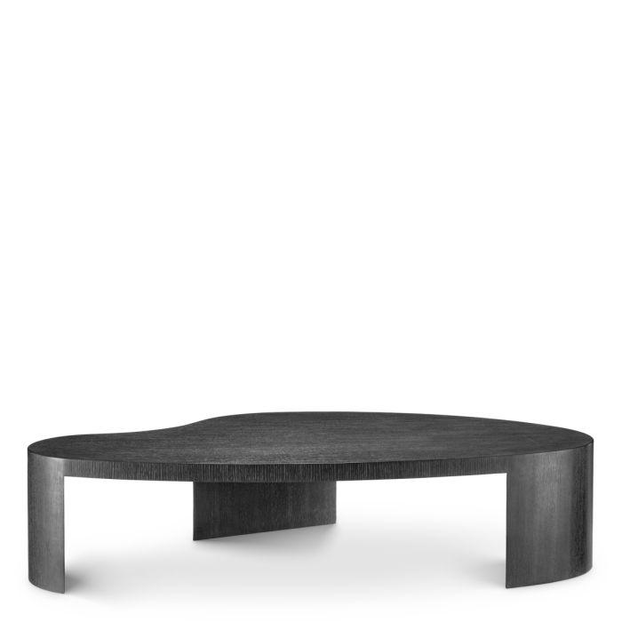 Table basse en chêne anthracite | Eichholtz Ancona