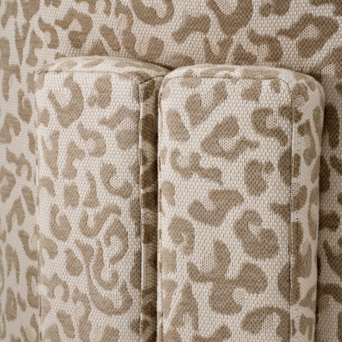 Fauteuil en tissu leopard | Eichholtz Hazelwood