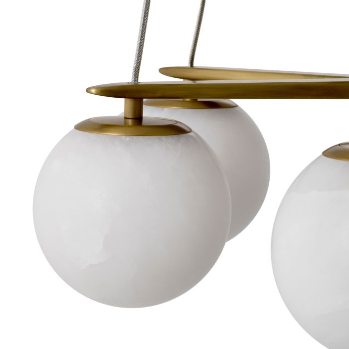 Lustre doré en albâtre | Eichholtz Morro