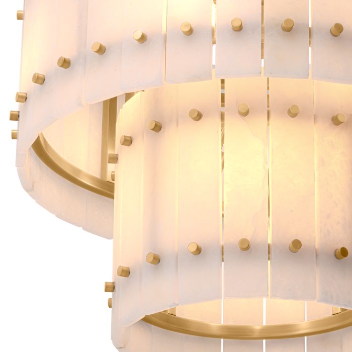 Lustre doré en albâtre | Eichholtz Ruby S
