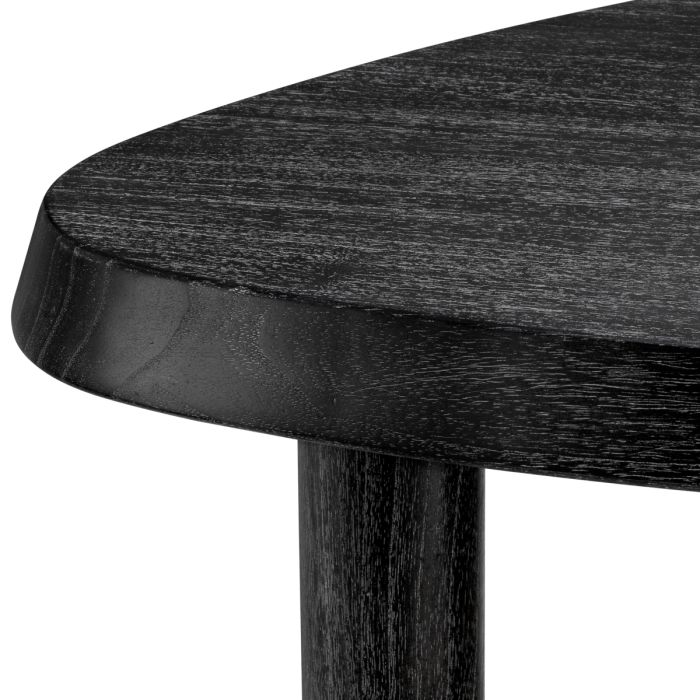 Table basse en bois gris anthracite | Eichholtz Briel L