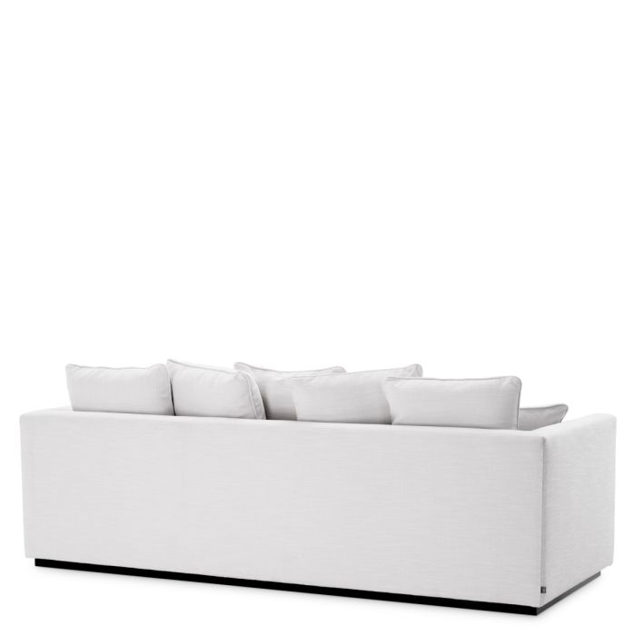Canapé 2-3 places en tissu blanc | Eichholtz Taylor