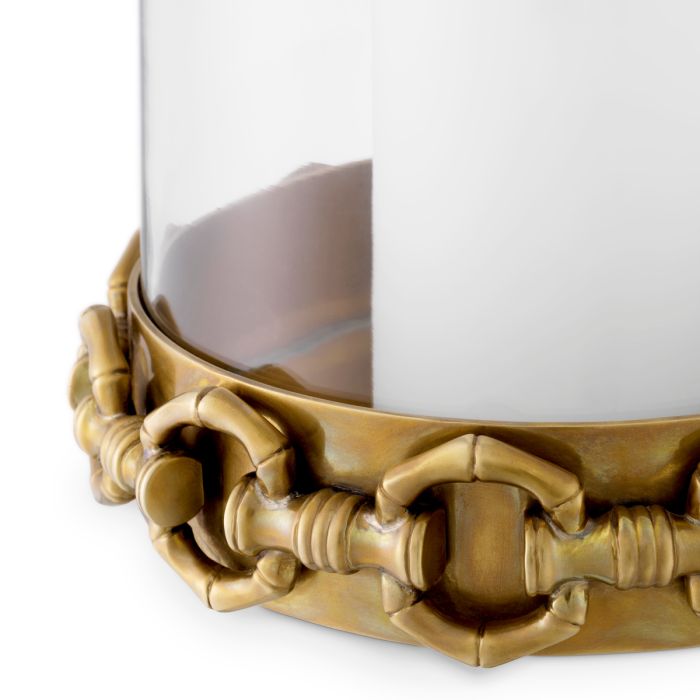 Photophore doré en verre | Eichholtz Clementine S