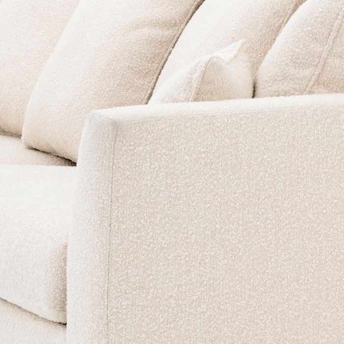 Canapé 2-3 places bouclé blanc | Eichholtz Taylor