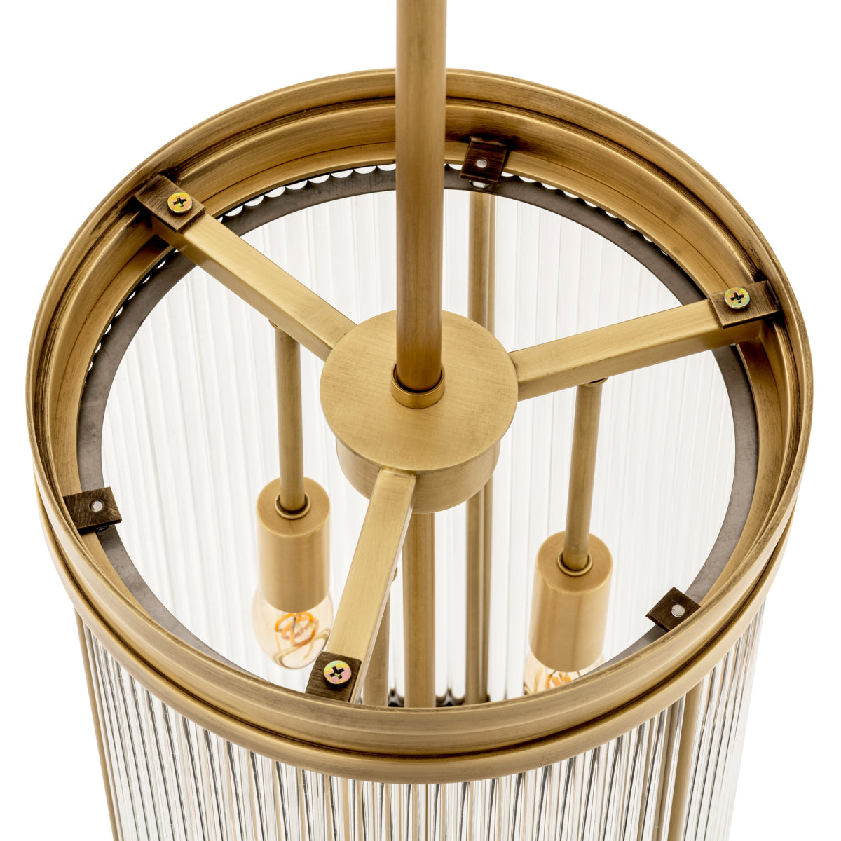 Pendentif en laiton antique | Eichholtz Rousseau L - vue d'ambiance | REMO-HOME