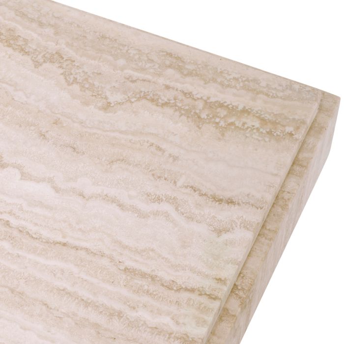 Table d'appoint en travertin | Eichholtz Sartoria