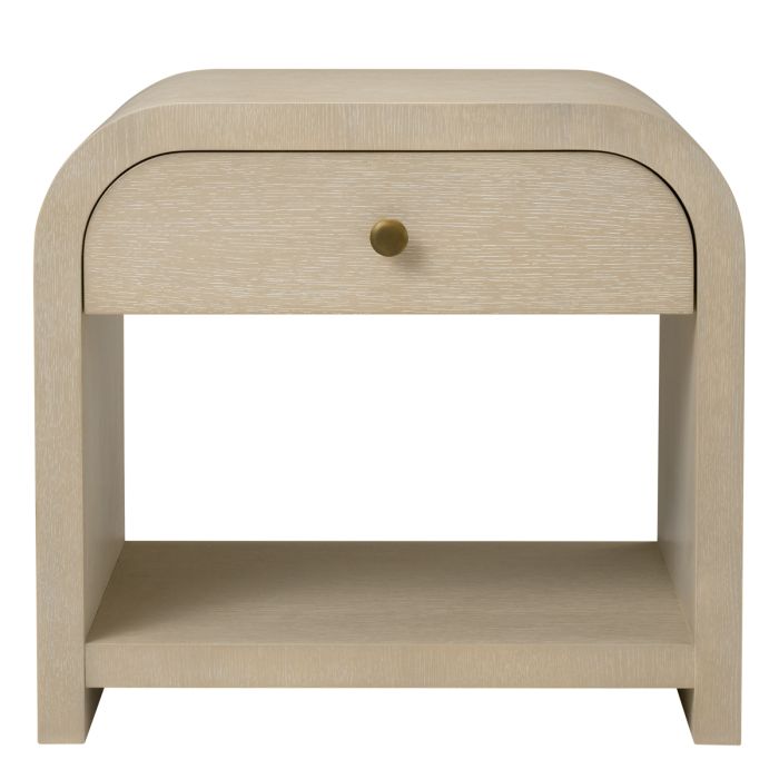 Table de chevet en chêne blanchi | Eichholtz Rhodes