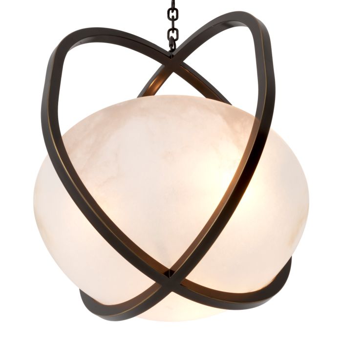 Lustre en bronze et albâtre | Eichholtz Scapa