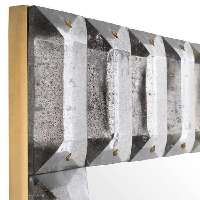 Miroir doré en verre soufflé | Eichholtz Mariani