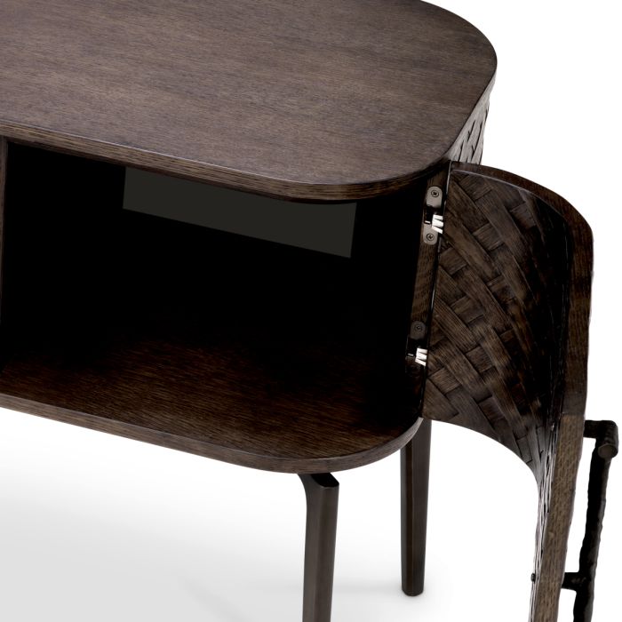Buffet en chêne tressé marron | Eichholtz Nilsson