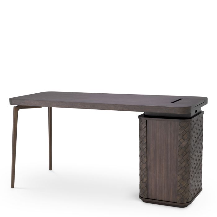 Bureau en chêne tressé | Eichholtz Fiji