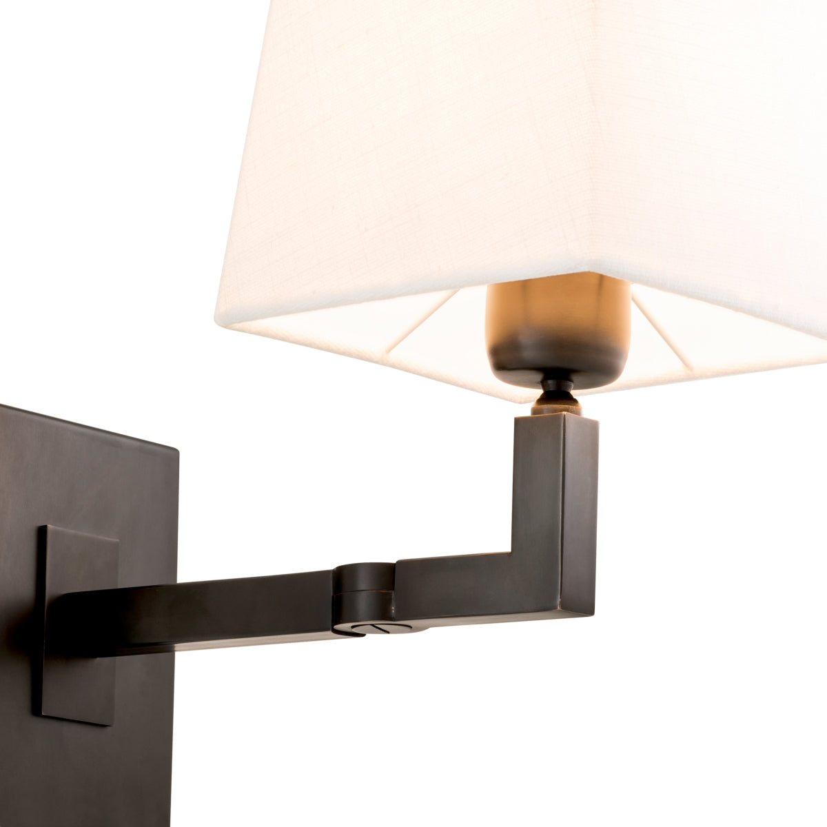 Applique murale en bronze avec abat-jour | Eichholtz Cambell - vue d'ambiance | REMO-HOME