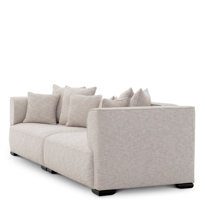 Canapé 3 places en tissu beige | Eichholtz Xylon