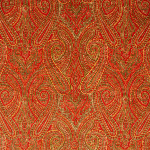 Tissu d'ameublement Bonfire Autumn | Andrew Martin - vue de détail | REMO-HOME
