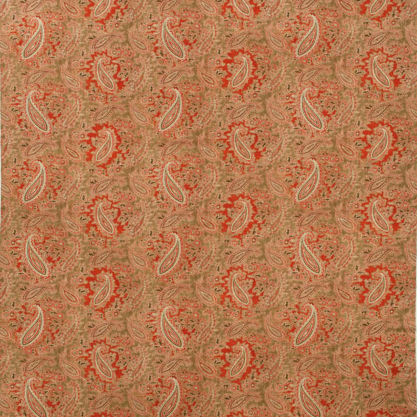 Tissu d'ameublement Gazebo Chocolate | Andrew Martin - vue principale | REMO-HOME
