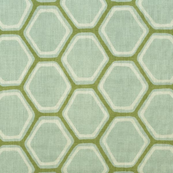 Tissu d'ameublement Pergola Duck Egg | Andrew Martin - vue de détail | REMO-HOME