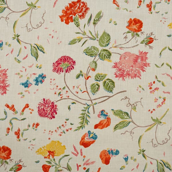 Tissu d'ameublement Wild Wood Ivory | Andrew Martin - vue de détail | REMO-HOME