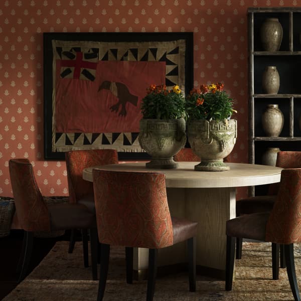 Papier peint Cow Parsley Clementine | Andrew Martin - vue de détail | REMO-HOME